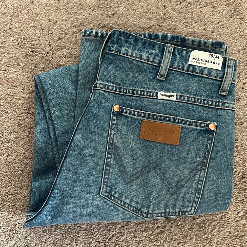 WRANGLER WOMENS WESTWARD BOOTCUT JEAN:HEARTBROKEN:30:34